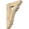 Ekena Millwork Merced Slat Rough Sawn Bracket, Douglas Fir, 6"W x 28"D x 40"H BKT06X28X40MRC06RDF - alternate 1